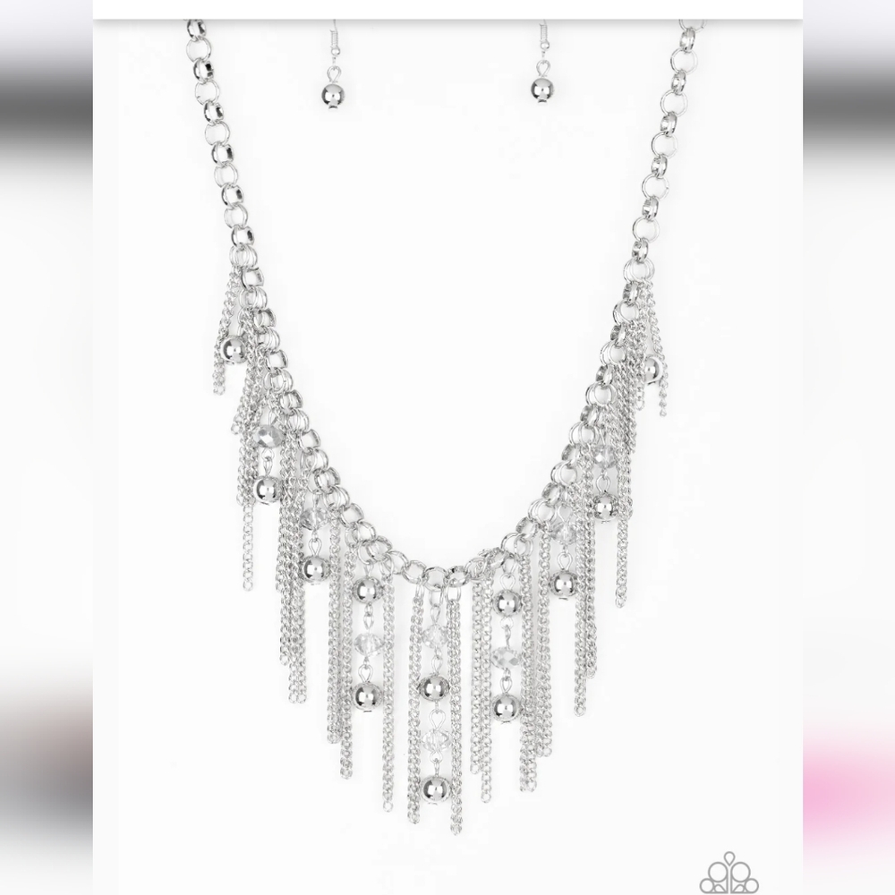 Ever Rebellious - Silver Necklace - Paparazzi Accessories